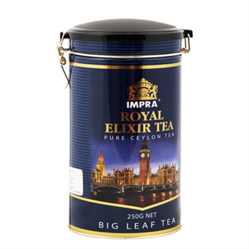  Ceylon Loose leaf "Royal Elixir" Black Tea in tin 250 g